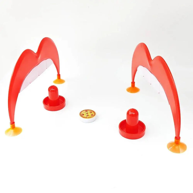 Desktop Pizza & Ice Hockey Tabletop Game
