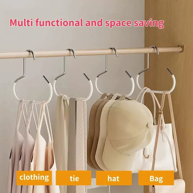 Circular Hat Organizer Hanger with Non-Slip Grip