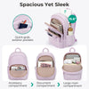 Quilted Casual Daypack with Padded Laptop Compartment