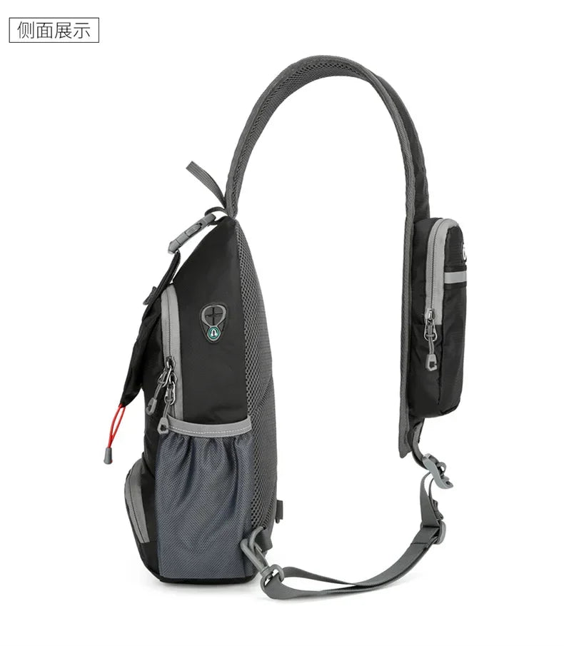 Waterproof Nylon Sling Chest Bag