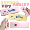 Strawberry Butter Stress Relief Squeeze Toy