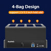 4-Bay USB 3.0 Hard Drive Docking Station for 2.5/3.5" SATA HDD & SSD
