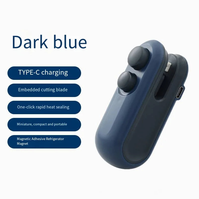 Handheld USB Rechargeable Heat Sealer for Food Bags