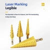 Titanium Step Drill Bit Set — 4 to 20mm Multi-Size Cone Drill