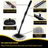 Telescoping Car Wash Mop with Rotating Head