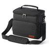 Insulated Thermal Shoulder Lunch Bag with Waterproof Lining