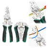 Foldable Multi-Function Electrician's Pliers with Voltage Tester