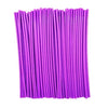 A bundle of purple motorcycle and bike spoke wraps for rim protection.