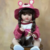 Lifelike Reborn Baby Girl Doll with Soft Silicone Body