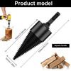 High-Carbon Steel Wood Log Splitter Drill Bit