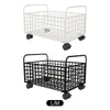 Compact Rolling Utility Cart with Wheels