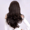 24-Inch Wavy Half Wig with Secure Clips
