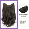 Synthetic Long Wavy Clip-In Hair Extensions