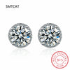 Dazzling Moissanite Stud Earrings