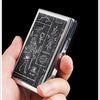 Slim Metal Cigarette Case – Durable & Portable Smoker's Holder
