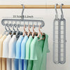 Space-Saving Foldable Hangers, 3-Pack