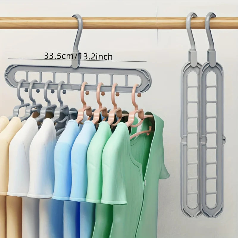 Space-Saving Foldable Hangers, 3-Pack