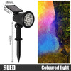 Lampes torches solaires LED durables pour paysage extérieur