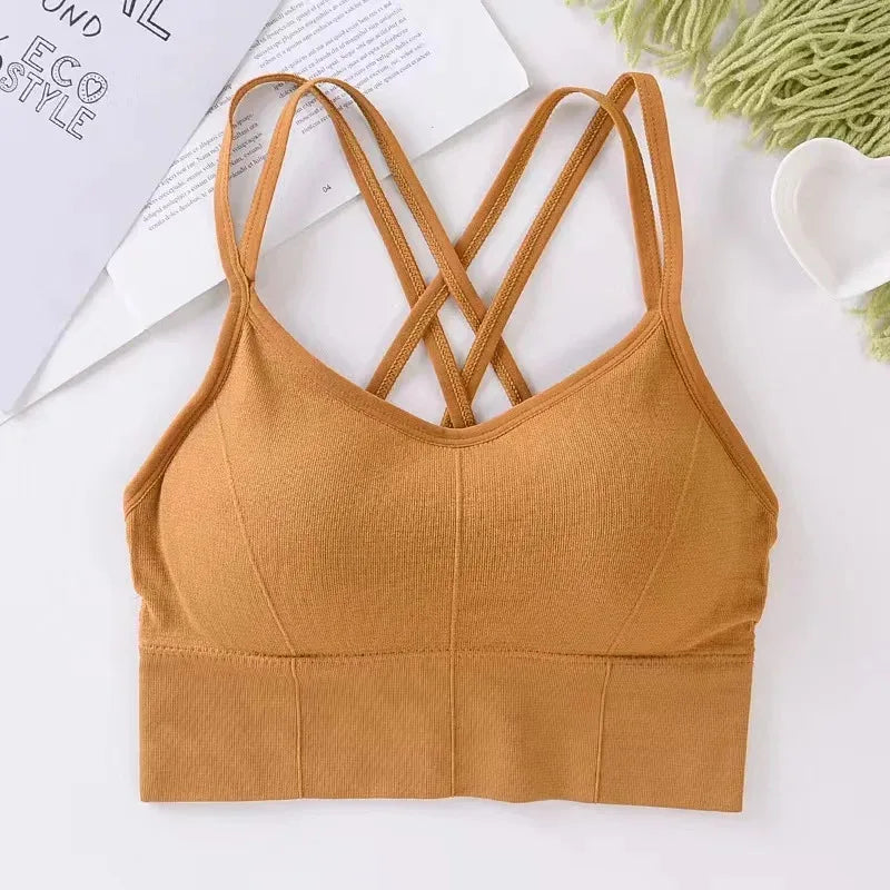 Nahtloser Cross-Back Sport-BH