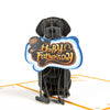 3D Pop-Up Father's Day Greeting Card with Notecard