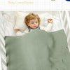 Soft Cotton Baby Swaddle Blanket – All-Season, Multi-Use