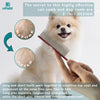 Dual-Length Stainless Steel Pet Grooming Comb
