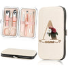Portable Stainless Steel Manicure & Pedicure Set with Organizer Case