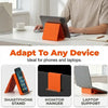 Flexible Foldable Silicone Device Stand for Phones, Tablets & Laptops