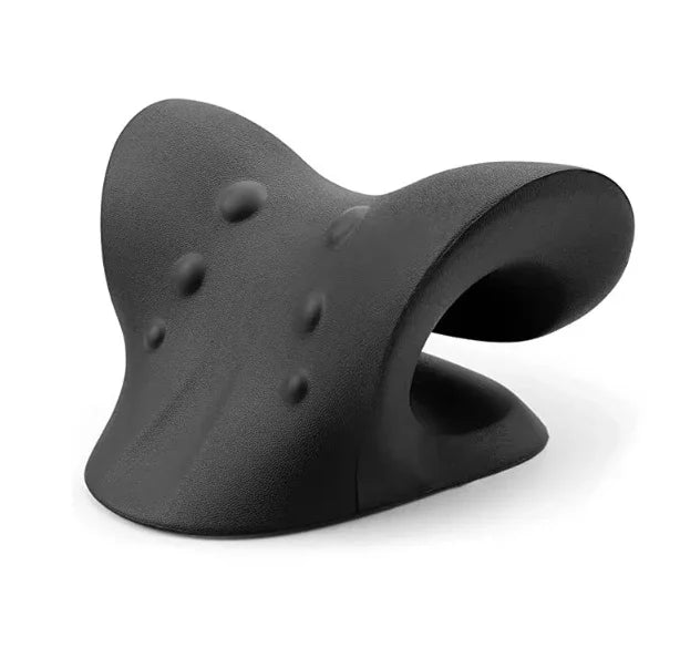 Neck and Shoulder Relaxer Pillow with Cervical Traction Support