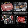 Motorized V8 Engine Building Block Model