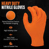 Heavy-Duty Textured Nitrile Work Gloves
