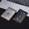Slim PU Leather Bifold Wallet with Card Holder