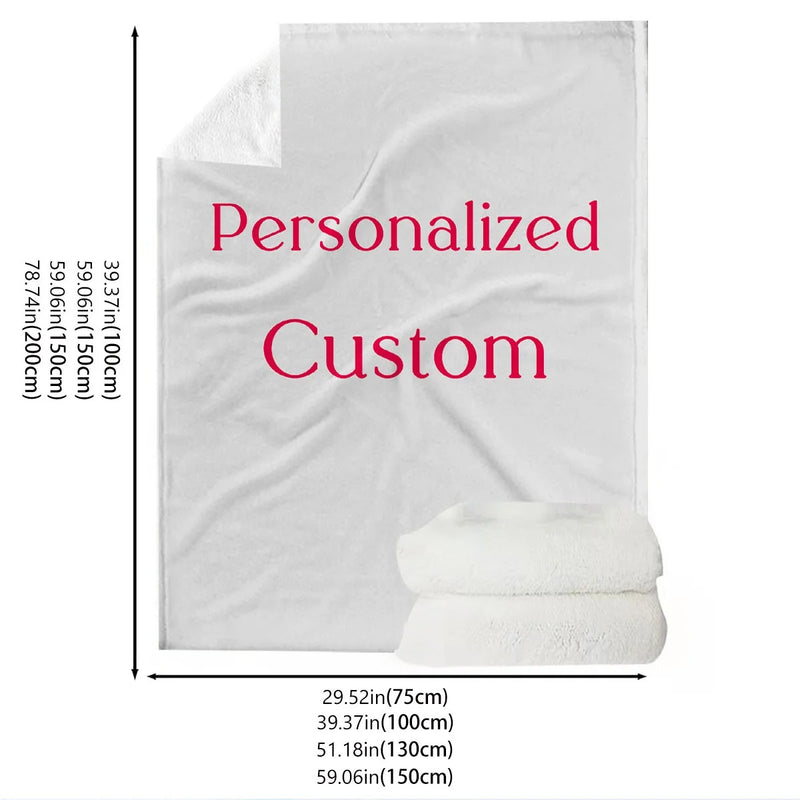 Custom Photo Throw Blanket