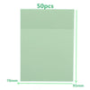Clear Self-Adhesive Sticky Notes Pack of 50