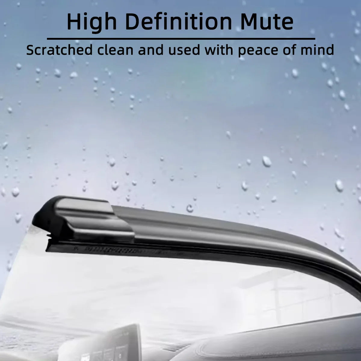 Universal Windshield Wiper Blades – J-Hook Fit, Multiple Sizes