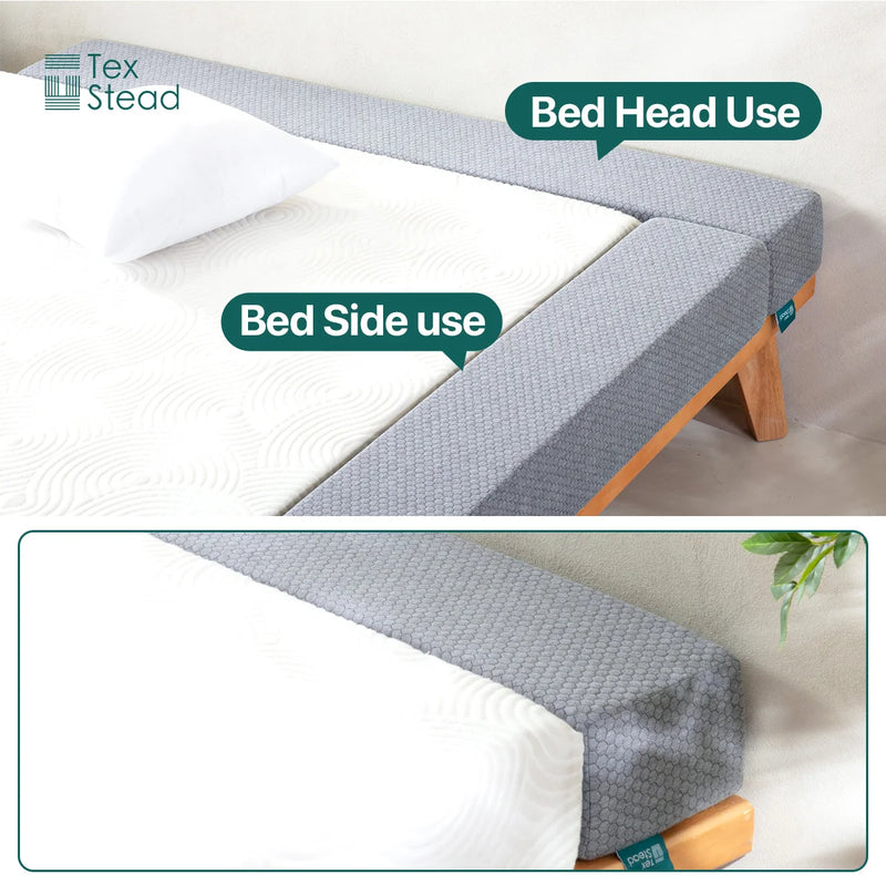 Adjustable Bed Gap Filler Wedge Pillow