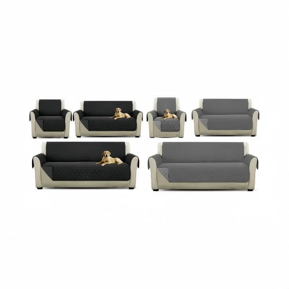 Reversible Non-Slip Sofa Cover for Pets & Everyday Protection