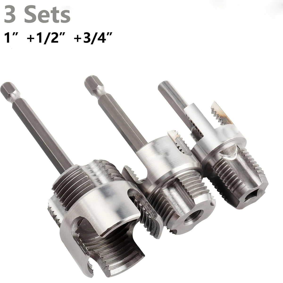 3-Piece Pipe Threading Kit for PPR Pipes