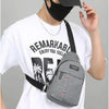 Men's Waterproof Canvas Waist Pack with Adjustable Strap