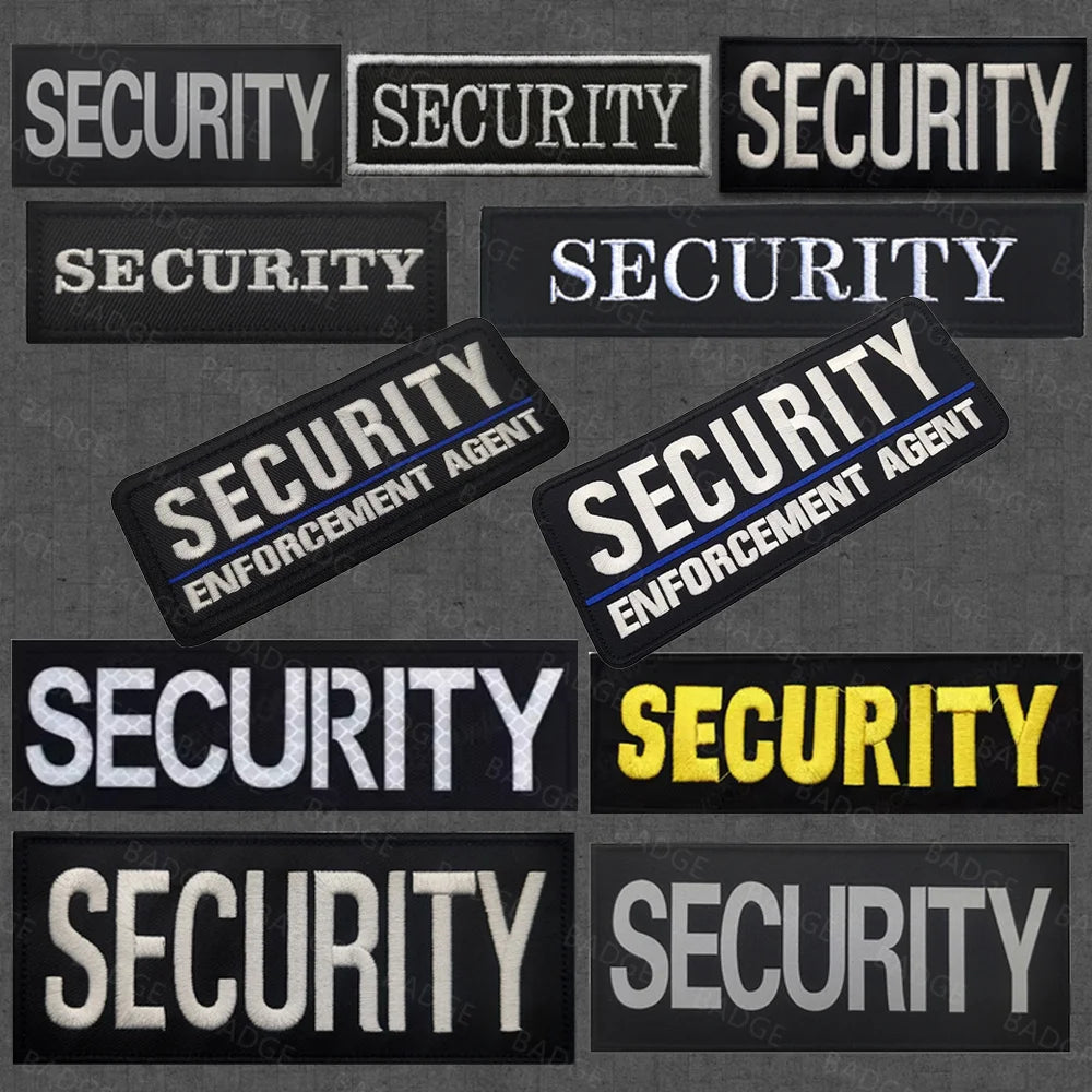 Reflective IR Security Patch with Hook & Loop Backing