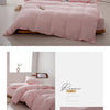 Washed Cotton Duvet Cover – Minimalist Solid Color Bedding