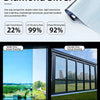 One-Way Mirror Window Film for Privacy & Heat Reduction