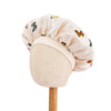 Butterfly Print Satin Sleep Cap for Kids