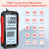 Smart True RMS Digital Multimeter with Large Display