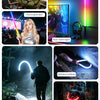 Various uses of a rechargeable LED camping lantern including campsite lighting, concert glow stick, music rhythm lights, outd
