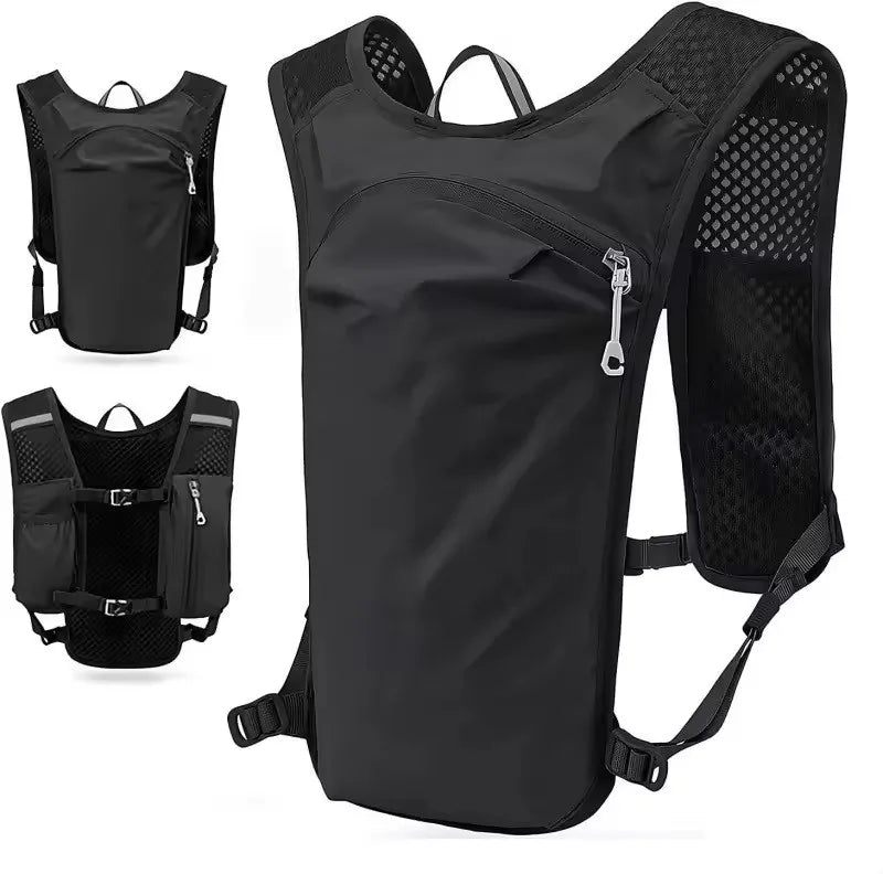 Featherlight Hydration Vest with Reflective Trim and Phone Pocket