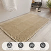 Waffle Weave Bath Mat with Non-Slip Backing