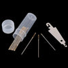 Gold Eye Embroidery Needles Set with Threaders