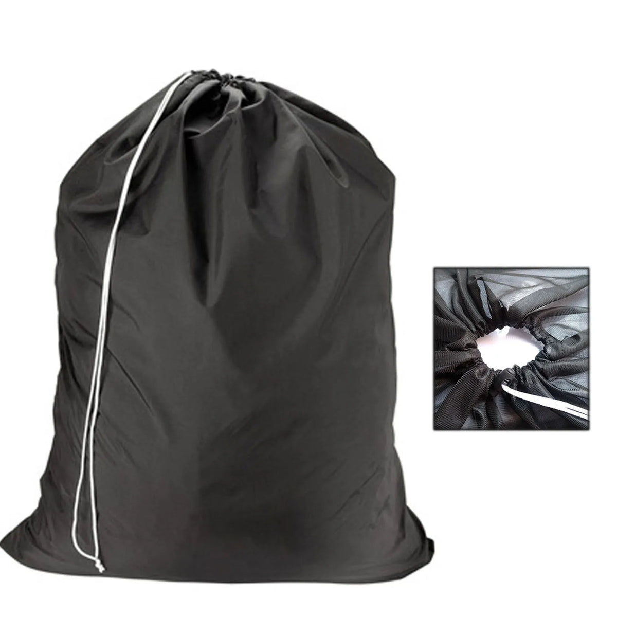 Large Drawstring Laundry Mesh Bag - 60 x 90 cm