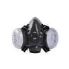 Reusable Half-Face Dust Respirator with Dual Filters